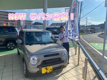ラパンの試乗車が入ってきました！！